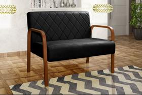 Sofá 2 Lugares Namoradeira Lara Decoração Sala Quarto Recepção Sofá 2 Lugares Namoradeira Lara Decoração Sala Quarto Recepção