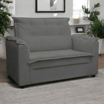 Sofá 2 Lugares Namoradeira Marrocos 1,40m Sala De Tv Estar Recepção Suede Cinza Mabe Magazine Sofá 2 Lugares Namoradeira Marrocos 1,40m Sala De Tv Estar Recepção Suede Cinza Mabe Magazine