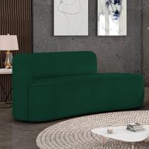 Sofá 2 Lugares Orgânico 140 cm Morgan Bouclê Verde Sofá 2 Lugares Orgânico 140 cm Morgan Bouclê Verde