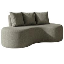 Sofa 2 Lugares Organico Ibiza 160 cm Linho Vazzano