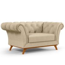 Sofá 2 Lugares Para Sala de Estar Império 150 cm D02 Linho Bege C-129 - Lyam Decor Sofá 2 Lugares Para Sala de Estar Império 150 cm D02 Linho Bege C-129 - Lyam Decor