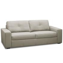 Sofá 2 Lugares Para Sala de Estar Living 150cm Vienne L06 Couro Pérola - Lyam Decor Sofá 2 Lugares Para Sala de Estar Living 150cm Vienne L06 Couro Pérola - Lyam Decor