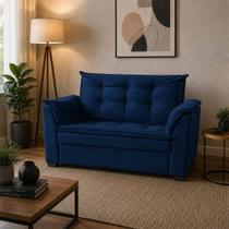 Sofá 2 Lugares Pequeno Confortável 1,40 mts Alice Imperio Decor