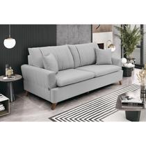 Sofá 2 Lugares Poliester Cinza Eras 2 Lugares Sofá 2 Lugares Poliester Cinza Eras 2 Lugares