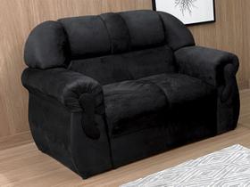 Sofá 2 Lugares Preto 601 Corsa