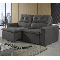 Sofá 2 Lugares Retrátil e Reclinável 200cm Oviedo