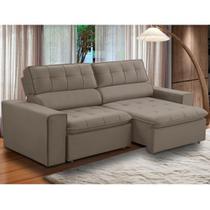 Sofá 2 Lugares Retrátil e Reclinável 210cm Itália Ferguile