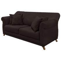 Sofa 2 Lugares Retro Polo 160cm Com Almofada Suede 1102 Ezz