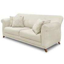 Sofa 2 Lugares Retro Polo 160cm Com Almofada Veludo 2221 Ezz 2221 Sofa 2 Lugares Retro Polo 160cm Com Almofada Veludo 2221 Ezz 2221