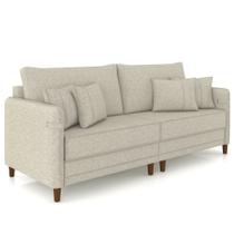 Sofá 2 Lugares Sala de Estar Living 172cm Asbury K01 Linho Champagne - Lyam Decor