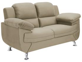Sofá 2 Lugares Suede Spazium Linoforte Sofá 2 Lugares Suede Spazium Linoforte