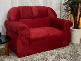 Sofá 2 Lugares Vermelho 608 Corsa Sofá 2 Lugares Vermelho 608 Corsa