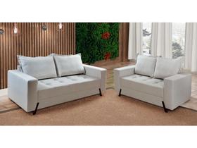Sofa 2x3 lugares Bege linho