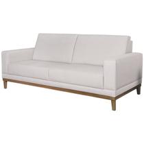 Sofa 3 Lugares 200 cm Crons Linho Bege Vazzano