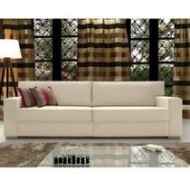 Sofá 3 Lugares 200cm Carmel Espresso Móveis Sofá 3 Lugares 200cm Carmel Espresso Móveis