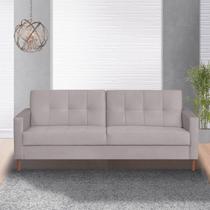 Sofá 3 Lugares 200cm Dior Branco Gelo