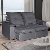 Sofá 3 Lugares 2,00m Retrátil e Reclinável Venus Bom Pastor