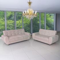 Sofá 3 Lugares 206cm X 90cm X 82cm Cristal