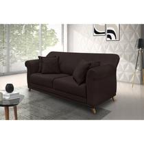 Sofá 3 Lugares 220cm Suede Arras Sofá 3 Lugares 220cm Suede Arras
