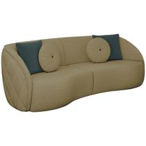 Sofa 3 Lugares 240 cm Passion Linho TCE 1025 Moll