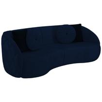 Sofa 3 Lugares 240 cm Passion Veludo SL 948 Moll