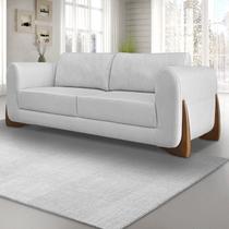 Sofá 3 Lugares 250cm Linho Djon Cinza Grigio
