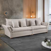 Sofá 3 Lugares 4 Almofadas Copenhague Estofados Martins