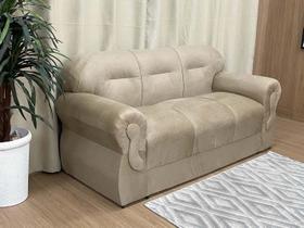 Sofá 3 Lugares Bege 607 Viena