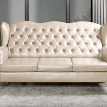 Sofá 3 Lugares Capitonê Vintage Imperador Chesterfield Sofá 3 Lugares Capitonê Vintage Imperador Chesterfield
