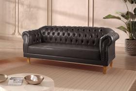 Sofá 3 Lugares Chesterfield Clássico Duque Sofá 3 Lugares Chesterfield Clássico Duque