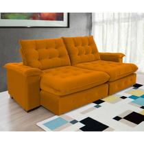 Sofá 3 Lugares Coliseu 2.30m Retrátil e Reclinável Super Pillow