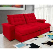 Sofá 3 Lugares Coliseu 2.30m Retrátil e Reclinável Super Pillow