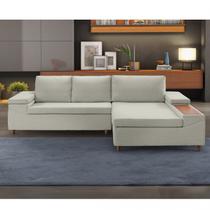 Sofá 3 Lugares com Chaise Clássico