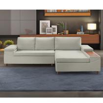 Sofá 3 Lugares com Chaise Clássico Sofá 3 Lugares com Chaise Clássico