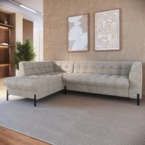 Sofá 3 Lugares com Chaise Terminal Cod. 1997 Zênite Yescasa