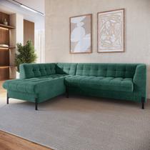 Sofá 3 Lugares com Chaise Terminal Cod. 2879 Zênite Yescasa