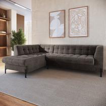 Sofá 3 Lugares com Chaise Terminal Cod. 2889 Zênite Yescasa