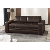 Sofá 3 Lugares Couro Legítimo Dakota