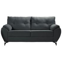 Sofá 3 Lugares em Veludo Macio e Confortável Pés de Madeira 200cm