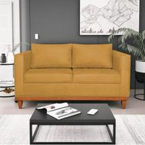 Sofá 3 Lugares Europa 180 cm Estilo Conforto e Elegância Suede - Amarena Móveis