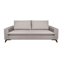 Sofá 3 Lugares Gregory Bege 220 cm