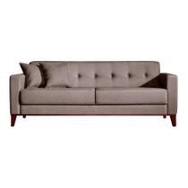 Sofá 3 lugares Kivik Botonê Caqui