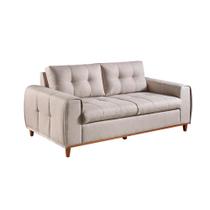 Sofá 3 Lugares Leblon Bege 180cm