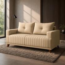 Sofá 3 Lugares Leona em Linho Bom Pastor Sofá 3 Lugares Leona em Linho Bom Pastor