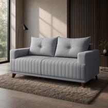 Sofá 3 Lugares Leona em Linho Bom Pastor Sofá 3 Lugares Leona em Linho Bom Pastor