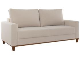 Sofá 3 Lugares Linho Living Viero Móveis Sofá 3 Lugares Linho Living Viero Móveis