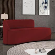 Sofá 3 Lugares Orgânico 180 cm Morgan Veludo Marsala Sofá 3 Lugares Orgânico 180 cm Morgan Veludo Marsala