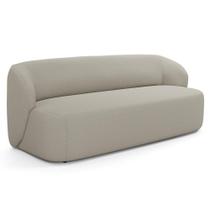 Sofá 3 Lugares Orgânico Para Sala De Estar Living 205cm Heidy F04 Linho Bege - Lyam Decor Sofá 3 Lugares Orgânico Para Sala De Estar Living 205cm Heidy F04 Linho Bege - Lyam Decor