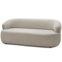 Sofá 3 Lugares Orgânico Sala De Estar Living 170cm Carmen F04 Bouclê Bege - Lyam Decor Sofá 3 Lugares Orgânico Sala De Estar Living 170cm Carmen F04 Bouclê Bege - Lyam Decor