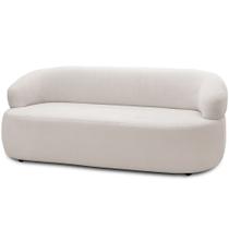 Sofá 3 Lugares Orgânico Sala de Estar Living 170cm Carmen F04 Bouclê Off White Lyam Decor Sofá 3 Lugares Orgânico Sala de Estar Living 170cm Carmen F04 Bouclê Off White Lyam Decor